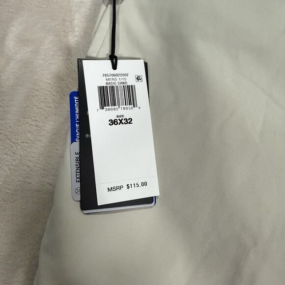 NWT RLX Ralph Lauren Tailored Fit Performance Golf Pants Sand Men's Size 36X32 - Picture 3 of 8